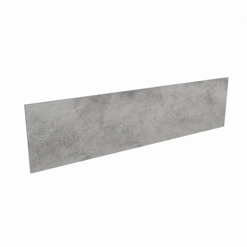Crédence pour plan de travail stratifié gris effet béton - 140 x 35 cm Crédence pour plan de travail stratifié gris effet béton - 140 x 35 cm