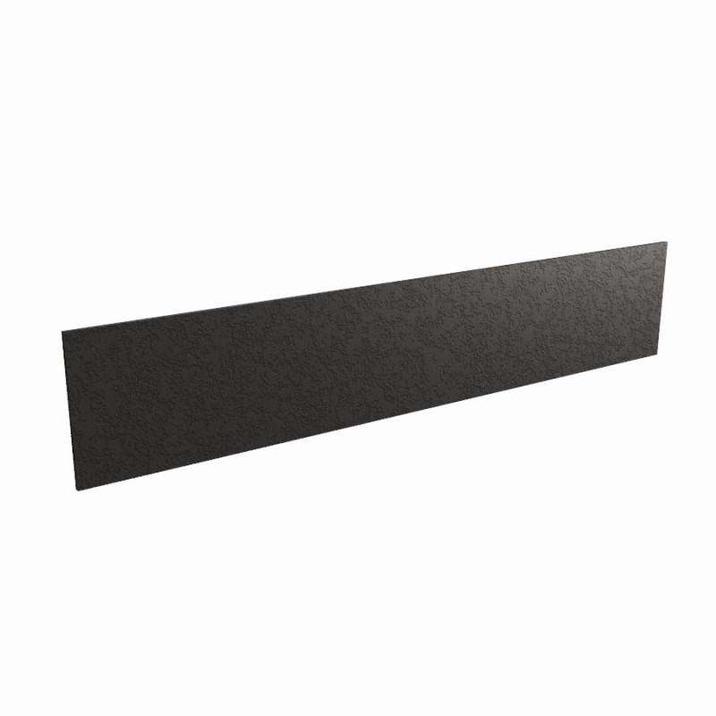 Crédence pour plan de travail stratifié noir effet pierre - 180 x 35 cm Crédence pour plan de travail stratifié noir effet pierre - 180 x 35 cm