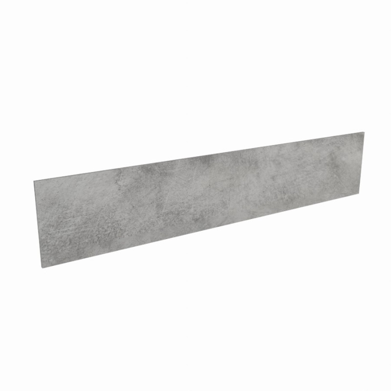 Crédence pour plan de travail stratifié gris effet béton - 180 x 35 cm Crédence pour plan de travail stratifié gris effet béton - 180 x 35 cm