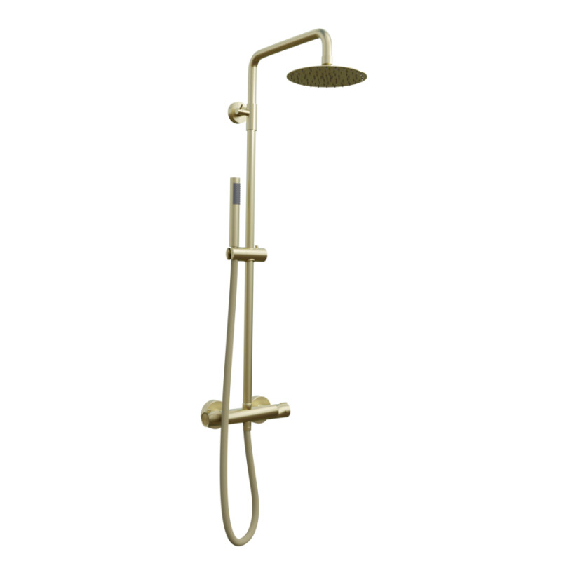 Combiné de douche et douchette DISQUE - Doré Combiné de douche et douchette DISQUE - Doré