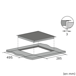 Plaque de cuisson induction 2 feux - KLAF