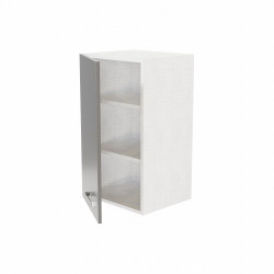 Meuble haut de cuisine - 40 cm - Porte couleur gris