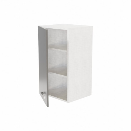Meuble haut de cuisine - 40 cm - Porte couleur gris