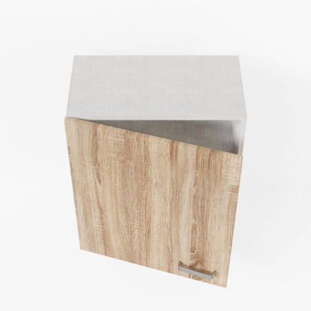 Meuble haut de cuisine - 60 cm - Porte coloris Chêne