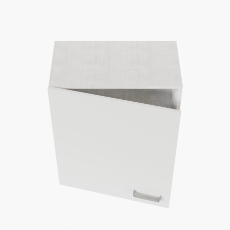 Meuble haut de cuisine - 60 cm - Porte coloris Blanc