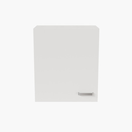 Meuble haut de cuisine - 60 cm - Porte coloris Blanc