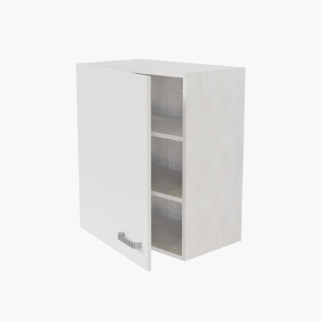 Meuble haut de cuisine - 60 cm - Porte coloris Blanc