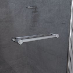 Poignée double portes de douche pivotantes OCEANE PMR - 120 cm