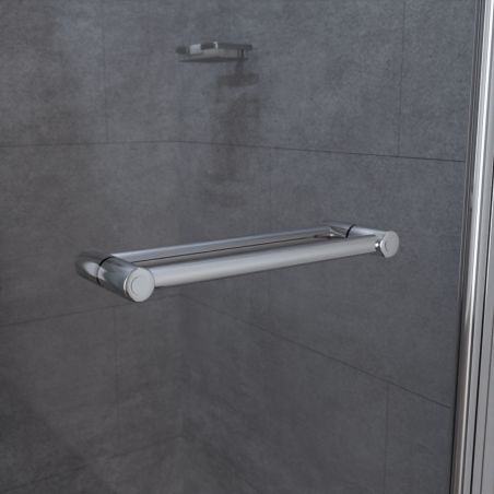 Poignée double portes de douche pivotantes OCEANE PMR - 120 cm