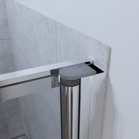 Profilé portes de douche pivotantes à droite OCEANE PMR - 120 cm