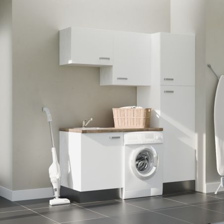 Buanderie complète B03 - Emplacement lave-linge et évier
