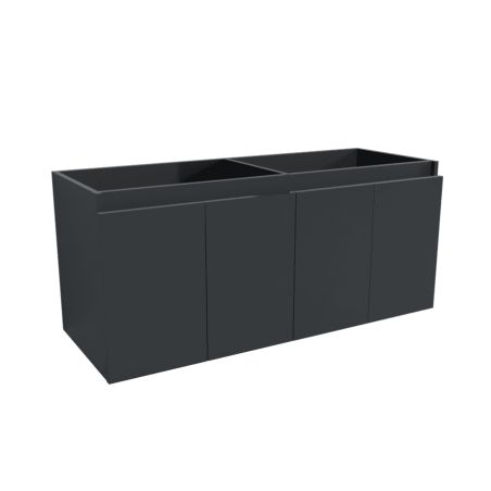 Caisson de salle de bain PROLINE 120 cm - Caisson gris
