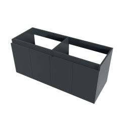Caisson de salle de bain PROLINE 120 cm - Caisson gris