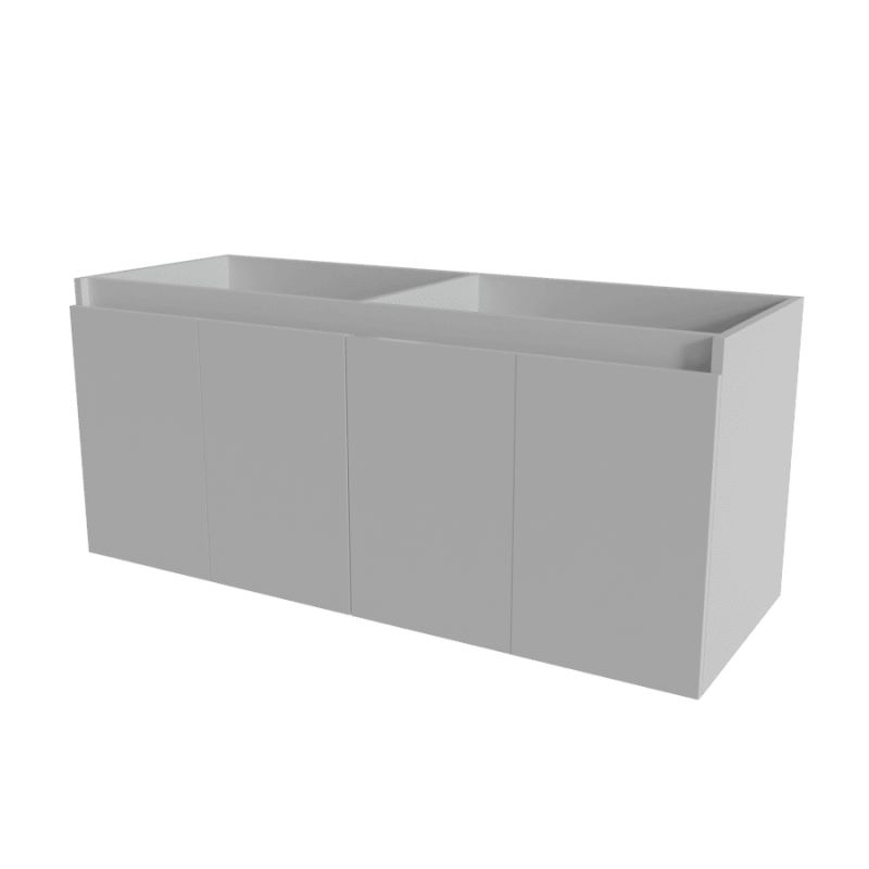 Caisson de salle de bain PROLINE 140 cm - Blanc brillant Caisson de salle de bain PROLINE 140 cm - Blanc brillant