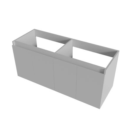 Caisson de salle de bain PROLINE 140 cm - Blanc brillant