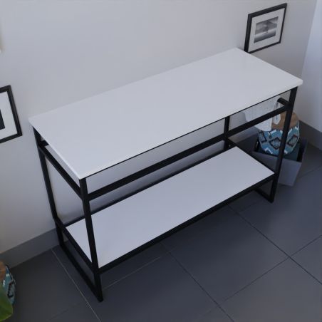 Caisson sous vasque à poser STRUCTURA 120 cm - Coloris blanc