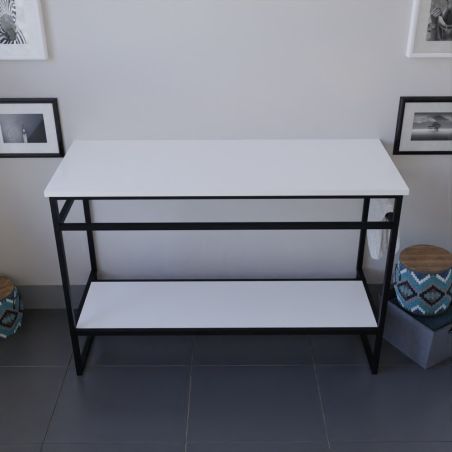 Caisson sous vasque à poser STRUCTURA 120 cm - Coloris blanc