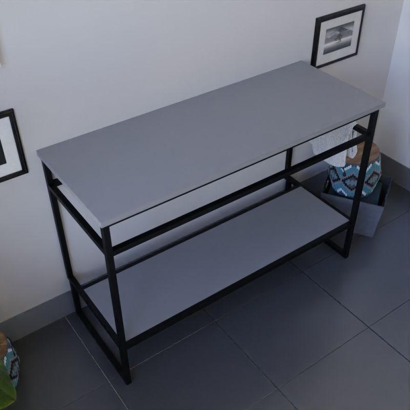Caisson sous vasque à poser STRUCTURA 120 cm - Coloris gris Caisson sous vasque à poser STRUCTURA 120 cm - Coloris gris
