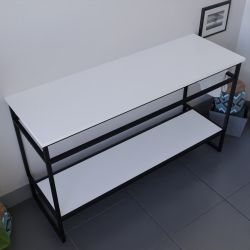 Caisson sous vasque à poser STRUCTURA 140 cm - Blanc