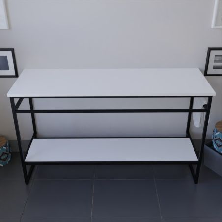 Caisson sous vasque à poser STRUCTURA 140 cm - Blanc