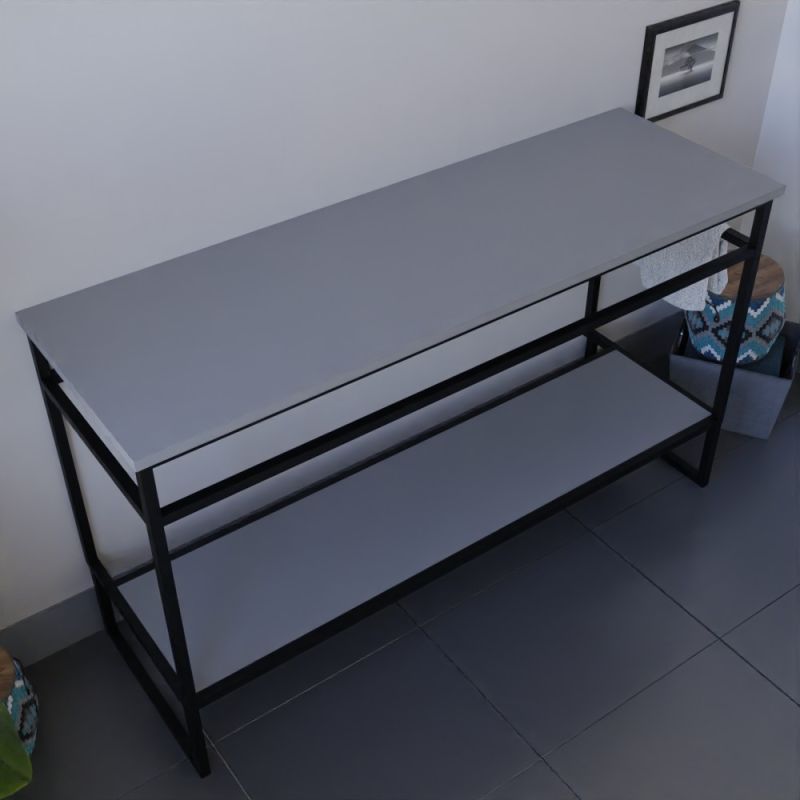 Caisson sous vasque à poser STRUCTURA 140 cm - Gris Caisson sous vasque à poser STRUCTURA 140 cm - Gris