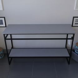 Caisson sous vasque à poser STRUCTURA 140 cm - Gris