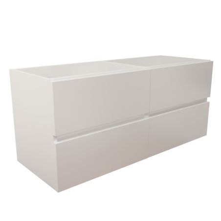 Caisson sous vasque en inox ROSINOX 120 cm - Blanc