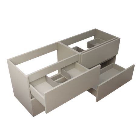 Caisson sous vasque en inox ROSINOX 140 cm - Gris