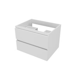 Caissons sous vasque ARLEQUIN 70 cm - Traverses Blanches