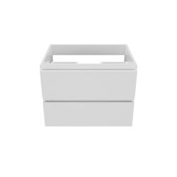 Caissons sous vasque ARLEQUIN 70 cm - Traverses Blanches