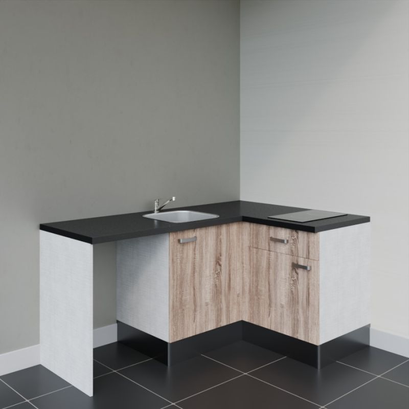 Kitchenette KA01 avec plan stratifié et évier Kitchenette KA01 avec plan stratifié et évier