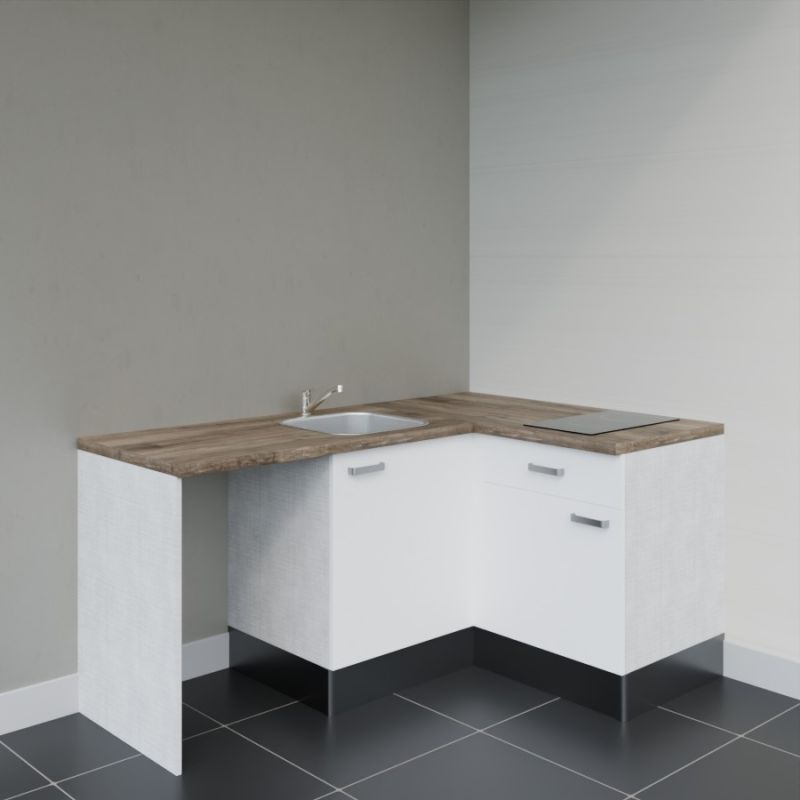 Kitchenette KA01 avec plan stratifié et évier Kitchenette KA01 avec plan stratifié et évier
