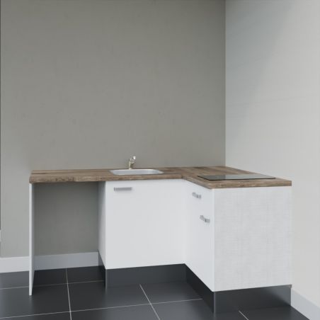Kitchenette KA01 avec plan stratifié et évier