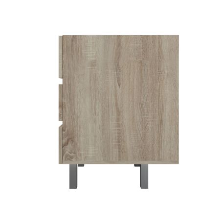 Caisson sous vasque spécial lave-linge KORA 60 cm - Bois