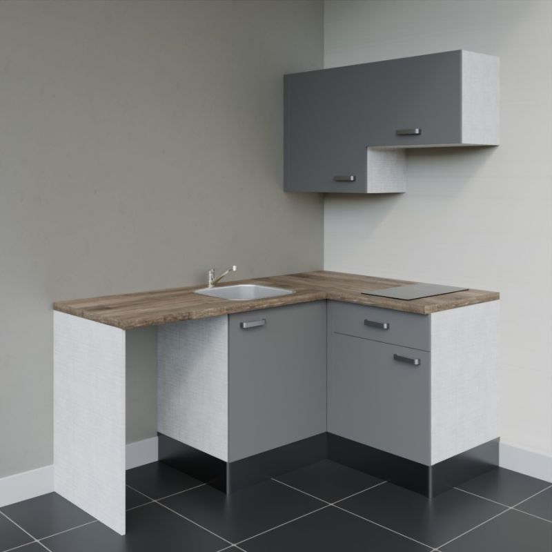 Kitchenette KA02 avec plan stratifié et évier Kitchenette KA02 avec plan stratifié et évier