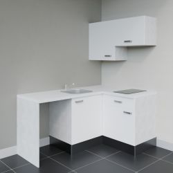 Kitchenette KA02 avec plan stratifié et évier