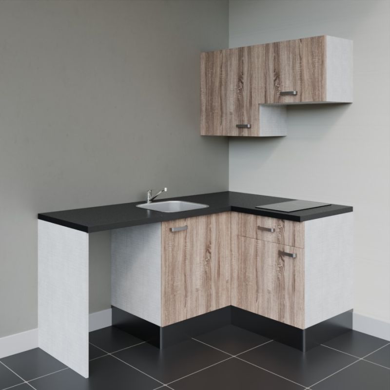 Kitchenette KA02 avec plan stratifié et évier Kitchenette KA02 avec plan stratifié et évier