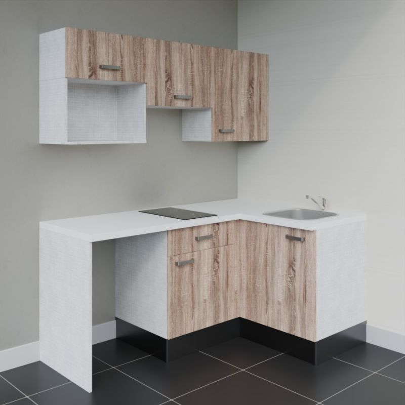 Kitchenette KA03 avec plan stratifié et évier Kitchenette KA03 avec plan stratifié et évier