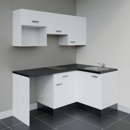Kitchenette KA03 avec plan stratifié et évier