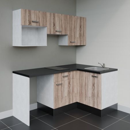 Kitchenette KA03 avec plan stratifié et évier