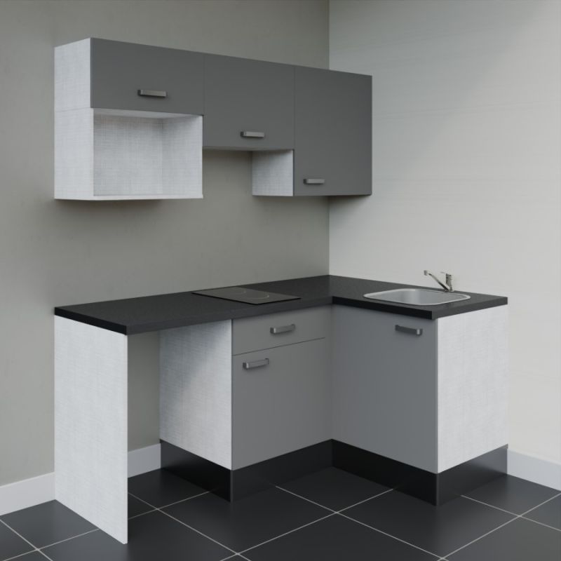 Kitchenette KA03 avec plan stratifié et évier Kitchenette KA03 avec plan stratifié et évier