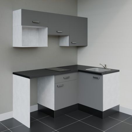 Kitchenette KA03 avec plan stratifié et évier