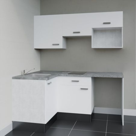 Kitchenette KA03 avec plan stratifié et évier
