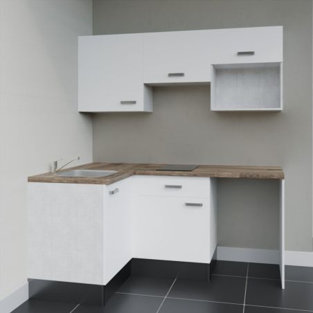 Kitchenette KA03 avec plan stratifié et évier