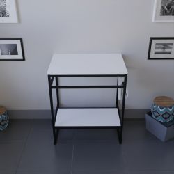 Caisson sous vasque à poser STRUCTURA 70 cm - Plan stratifié blanc
