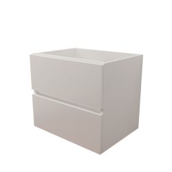 Caisson sous vasque en inox ROSINOX 60 cm - Blanc mat