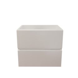 Caisson sous vasque en inox ROSINOX 60 cm - Blanc mat