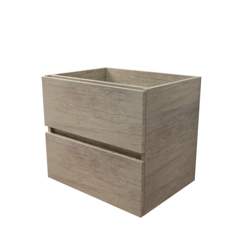 Caisson sous vasque en inox ROSINOX 60 cm - coloris chêne mat Caisson sous vasque en inox ROSINOX 60 cm - coloris chêne mat
