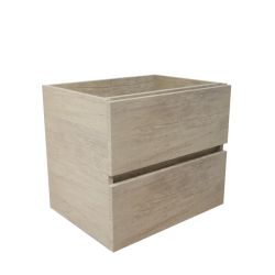 Caisson sous vasque en inox ROSINOX 60 cm - coloris chêne mat