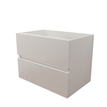 Caisson sous vasque en inox ROSINOX 70 cm - Blanc mat